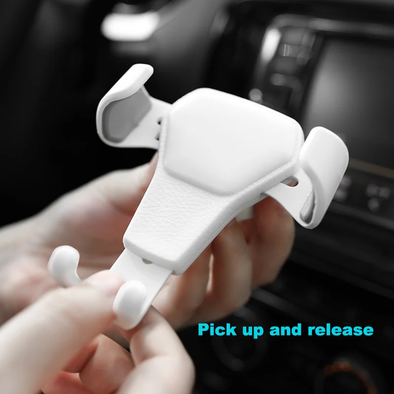 1 шт. Автомобильный держатель для мобильного телефона Air Vent Gravity Mount подставка для смартфона XR657