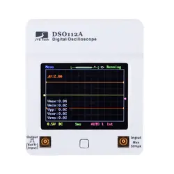 Портативный Мини цифровой осциллограф DSO 112A на тонкопленочных транзисторах на тонкоплёночных транзисторах USB осциллограф Интерфейс 2 МГц 5