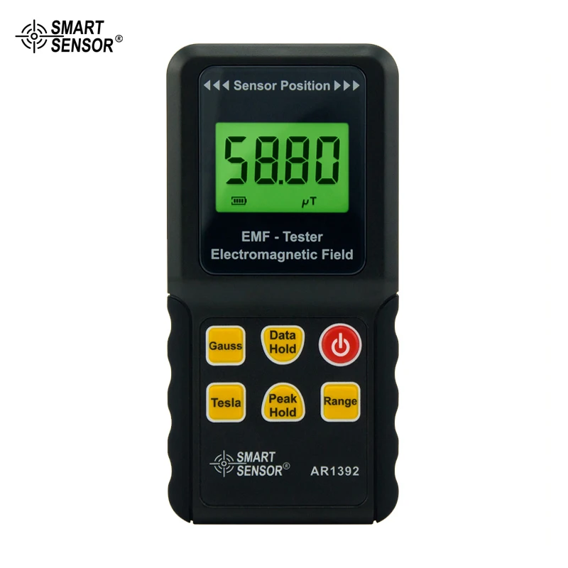 Smart Sensor AR1392 EMF Tester Gauss Meter Field Meter