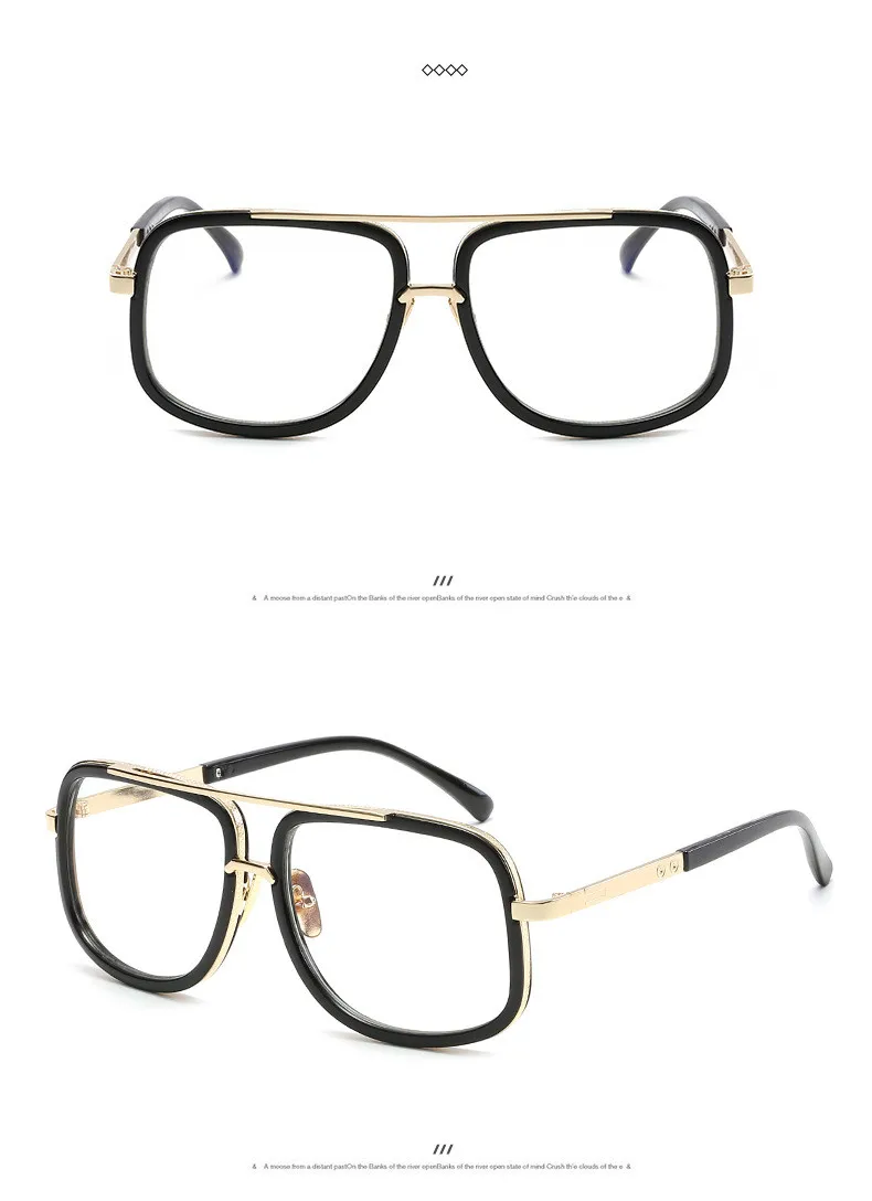 2019 Classic Square Sunglasses Men Women Brand Designer Retro Shades