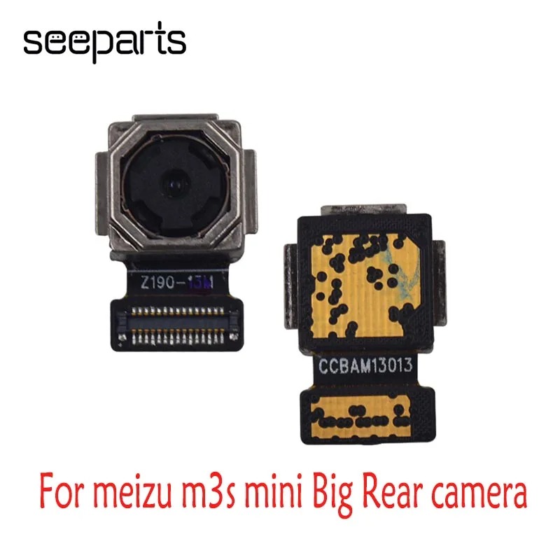 

Original 100% Tested Working Back Big Rear camera Board Flex Cable Meizu M3S m3s mini Mobile Phone Camera Modules