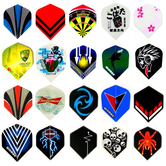 60pcs/lot of Dart Flights in 20 Kinds of Different Patterns Darts Dart