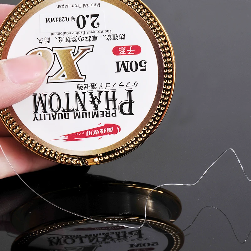 Hot sale 50M Fishing Reel Wire Nylon Fishing Line Super Strong Fishing