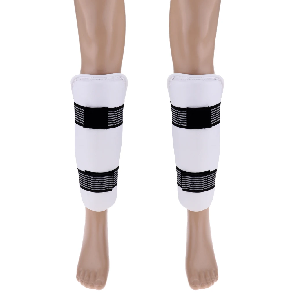 1 Pair Kickboxing Leg Guards Karate Training Boxing Shin Protector Protective Gear for Men Women Youth Size XS-XL