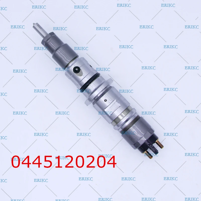  ERIKC 0445120204 common rail diesel injector nozzle 0 445 120 204 and auto fuel pump inyector 0445 