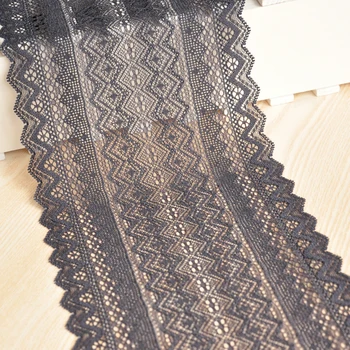

3Meters/lot 17CM wide gray purple lace Ladies skirt underwear wrapped breast clothing accessories AC770