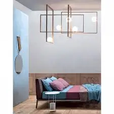 Современный медный потолочный светильник VeniceM lampe светодиодный светильник для гостиной столовой