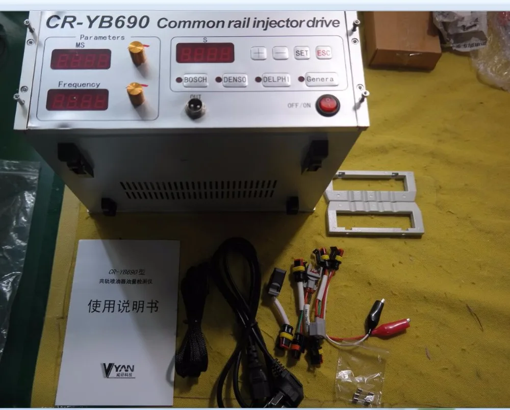 car Common Rail Injector Tester CR-YB690 for Diesel maintenance device and injector repair tools | Автомобили и мотоциклы