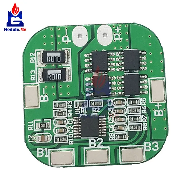 18650 Защитная плата аккумулятора 4S 14 8 в 16 20A Peak LI Ion BMS PCM для литиевого LicoO2 Limn2O4
