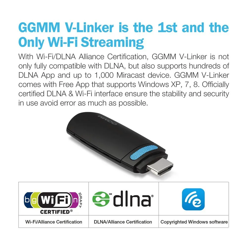 GGMM Мини ТВ-палка Android HDMI Электронный ключ HD 1080P беспроводной WiFi ключ дисплей Miracast 5G высокоскоростной AirPlay DLNA для YouTube ios