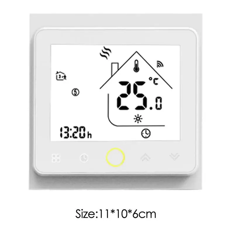 WiFi умный термостат контроллер температуры для воды/электрический подогрев пола вода/газовый котел семейная интеллектуальная система