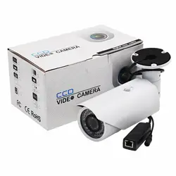 Наблюдения IP Камера H.264 Full HD 1080 P 2.0 ONVIF hi3516c Ночное видение ИК 40 м Открытый Камера IP 1080 P DC 12 В POE