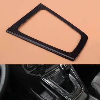 

CITALL Carbon Fiber Black Inner Car Gear Shift Panel Cover Trim Frome Fit For Ford Focus MK3 2012 2013 2014 Moulding Accessories