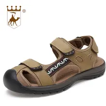 BACKCAMEL Баотоу Для мужчин's; новые летние сандалии; Для Мужчин's Повседневное обувь Creeper дышащая Водонепроницаемый пляжные сандалии Одежда высшего качества размеры 38–45