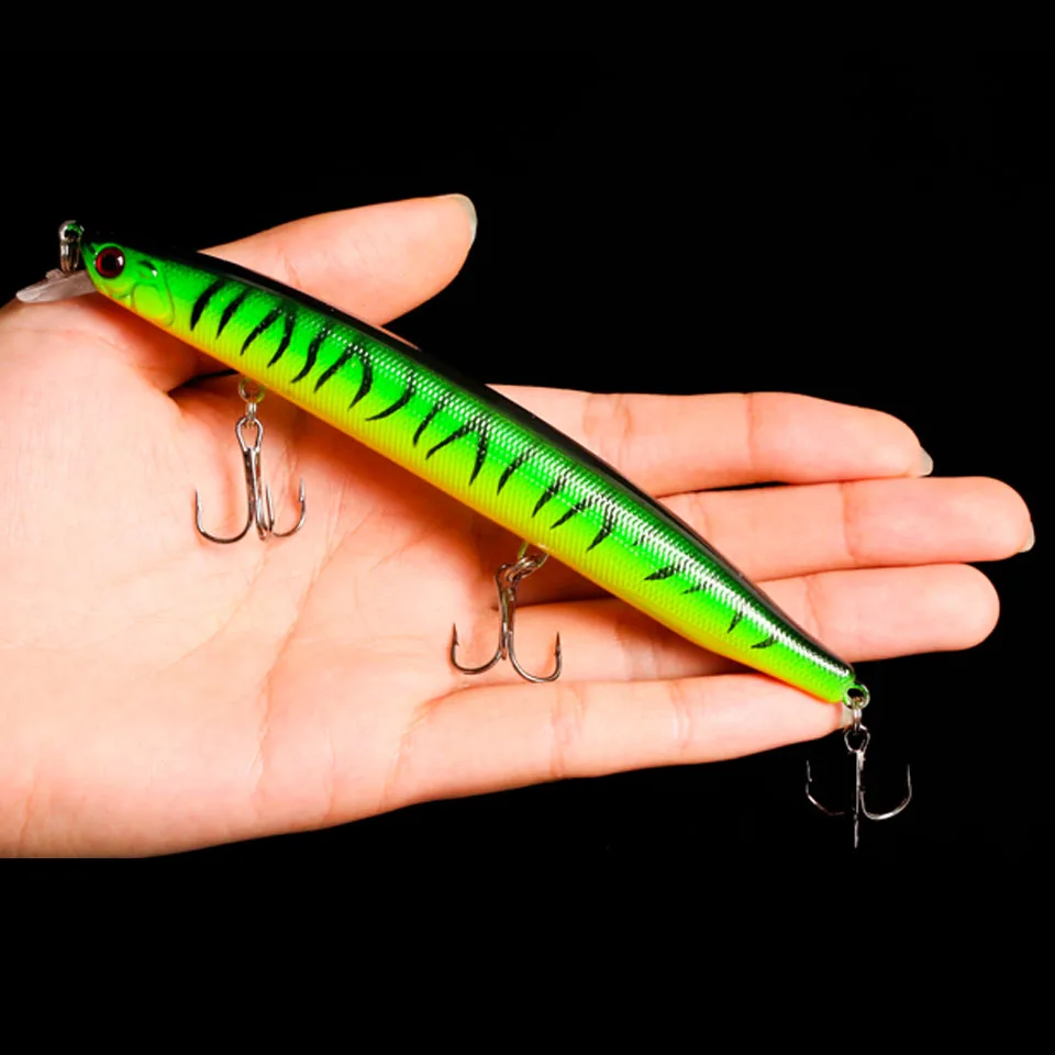 المشي الأسماك 1 قطع 13.8 سنتيمتر 19 جرام أسماك الطعم الصيد wobblers الاصطناعي وهمية السحر pesca الغوص 0-3 متر crankbaits swimbait 6 # هوك