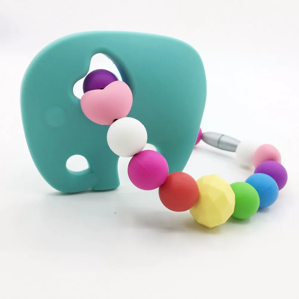 Buy Silicone elephant teething toys Silicone Baby