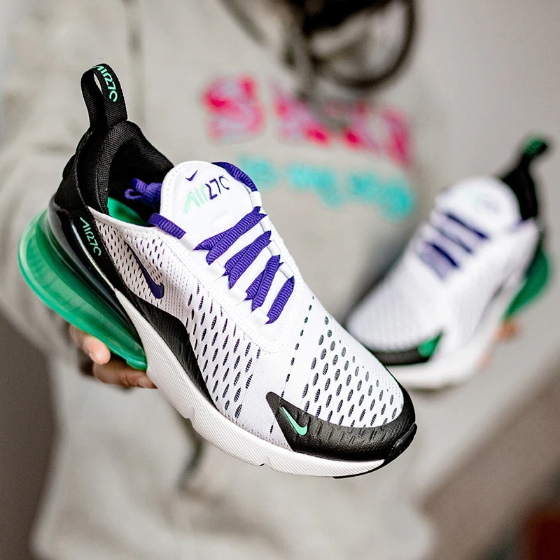 Original auténtico Nike Air Max 270 correr para mujer Zapatillas de deporte al aire libre jogging transpirable cómodo duradero AH6789 Original auténtico Nike Air Max 270 correr para mujer Zapatillas de deporte al aire libre jogging transpirable cómodo duradero AH6789