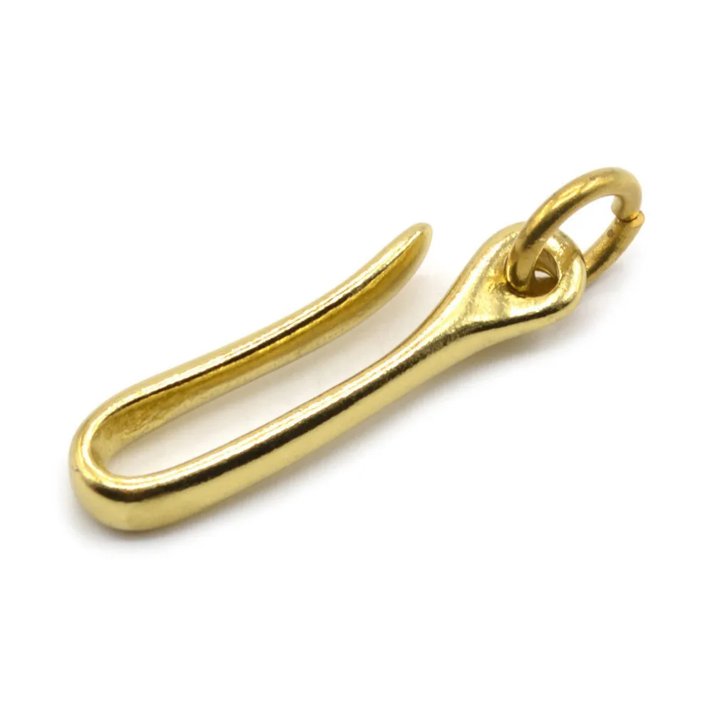 3-Size-Rentro-Solid-Brass-KeyChain-Key-Ring-Belt-U-Hook-Wallet-Chain-Fish-Hook (2)