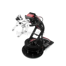 6 DOF робот металлический сплав механическая рука зажим коготь и поворотный стенд крепление комплект w/6 шт. MG996R Сервоприводы для Arduino роботизированного образования