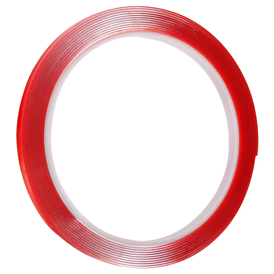 1pc Transparent Double Side Adhesive 3 Meter VHB Double Sided Transparent Acrylic Foam Adhesive Tape Waterproof