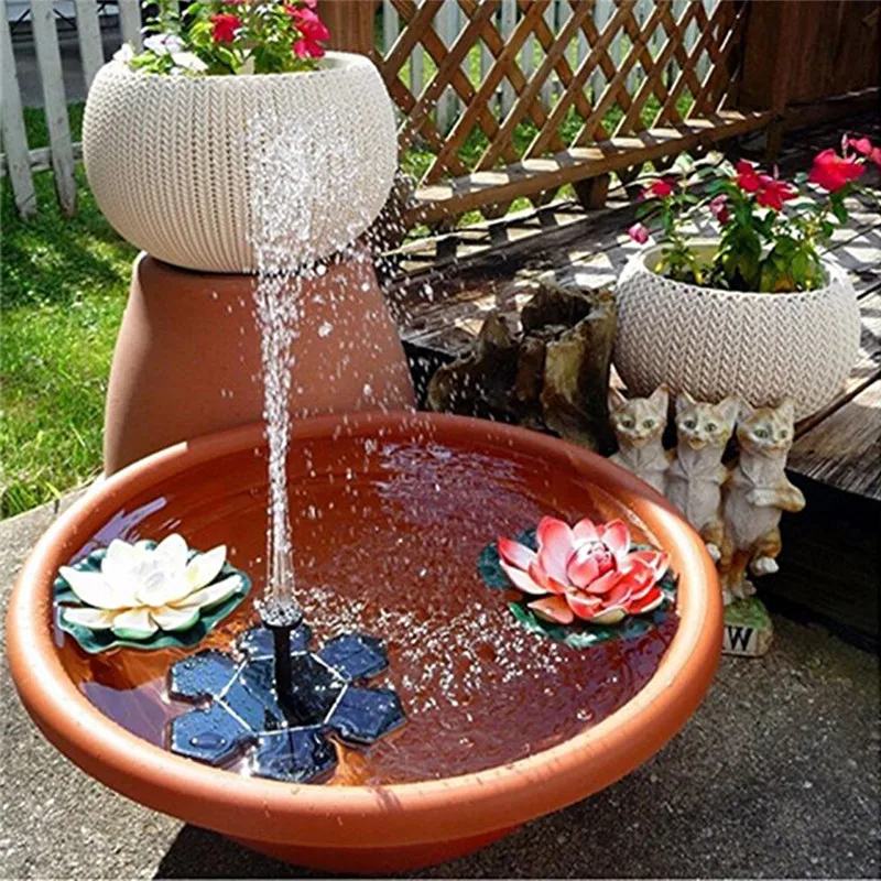 Garden Decoration Solar Fountain Pump For Pool Pond