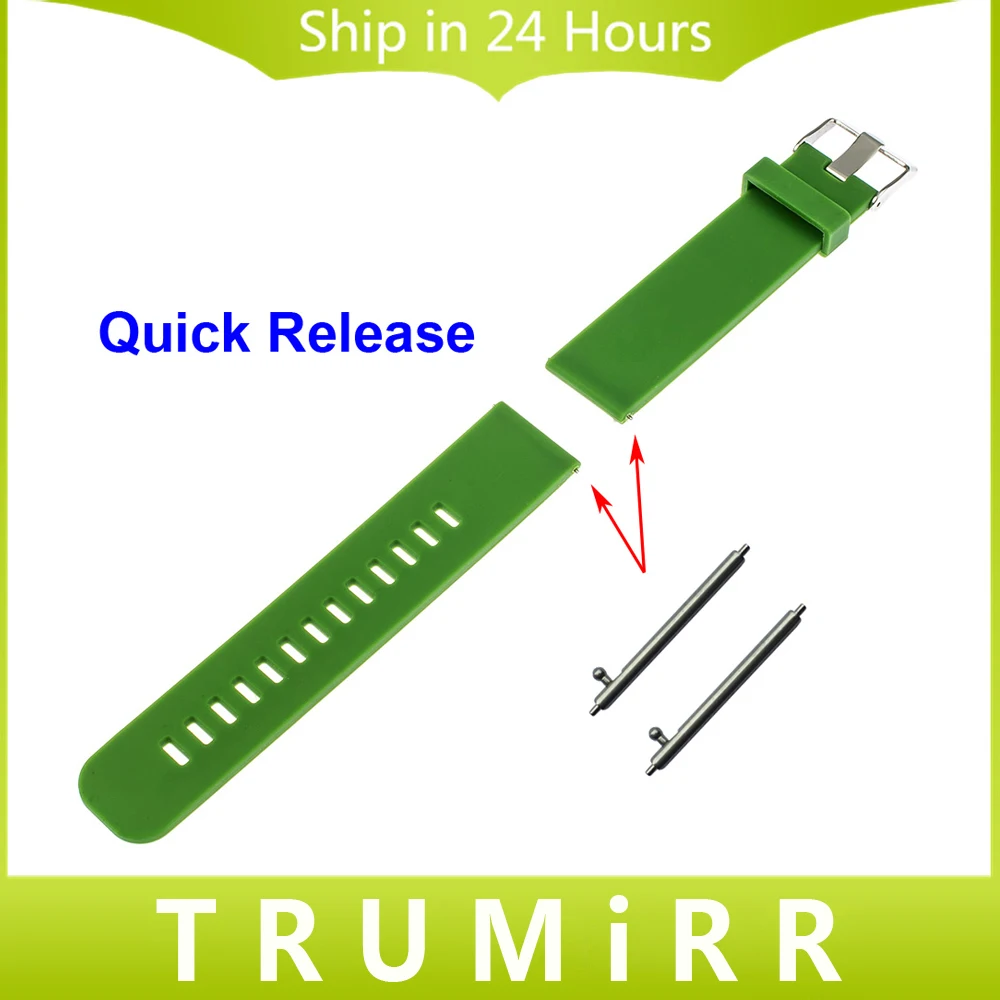 22mm Quick Release Strap for LG G Watch W100 R W110 Urbane W150 Asus Zenwatch 1
