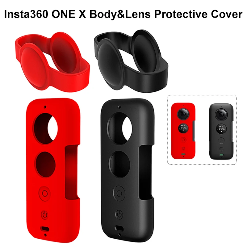 Insta360 One X Protective Case Lens Silicone Case Insta 360 Scratchproof Protector Cover for Insta360 One