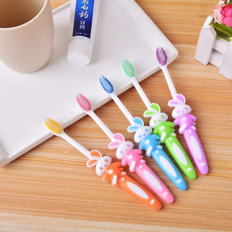 2Pcs 2 12 Y Extra Soft Toothbrushes for Children Oral Dental Care