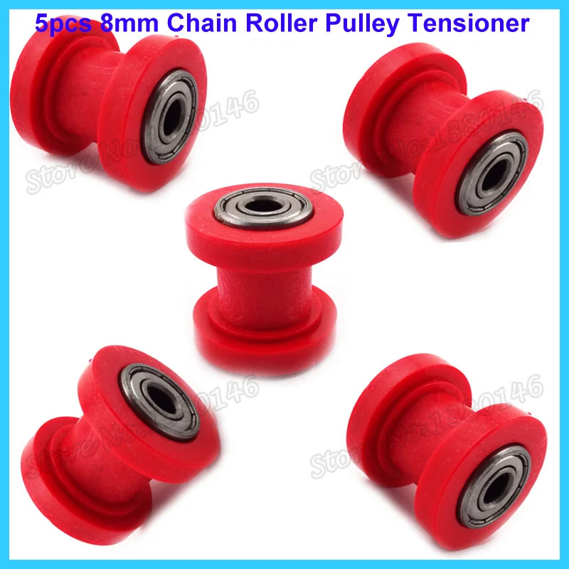 8mm Pulley Tensioner Chain Roller For Coolster SSR Thumpstar Pit Pro