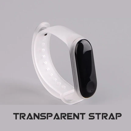 add Transparent Xiaomi mi Band 3 Smart Sport band 0,78 дюймов OLED mi Band 3 Частота сердечных сокращений 5ATM водонепроницаемый sms-дисплей Bluetooth 4,2 браслет mi Band 3 - Цвет: add Transparent