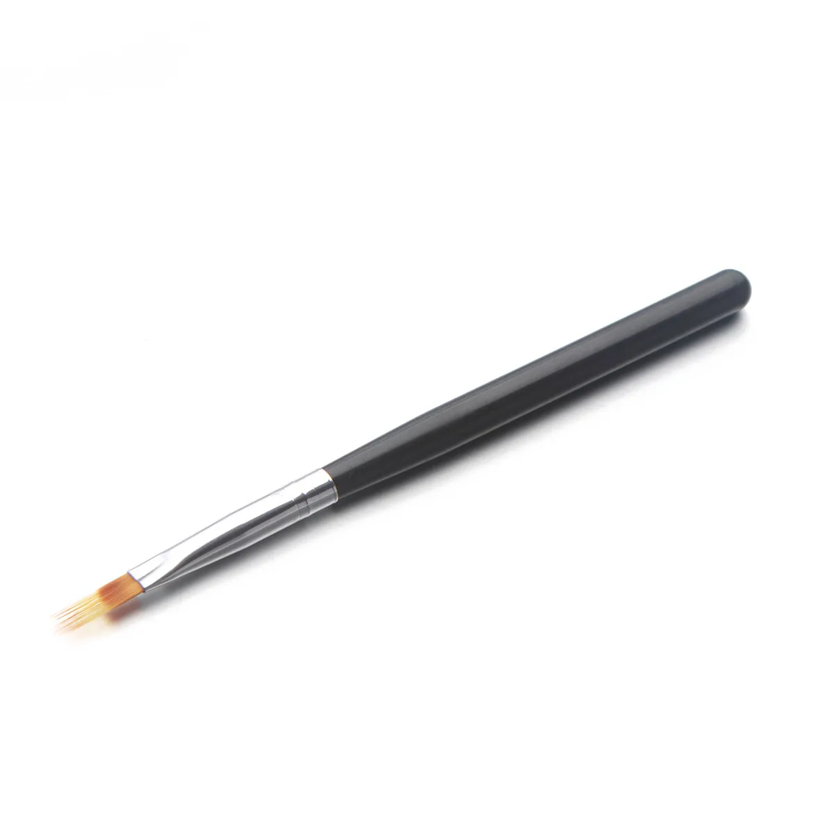 1 шт градиентная ручка для рисования, кисть для рисования ногтей 14 см, Мягкая прочная черная деревянная ручка, инструмент для маникюра, кисть для ногтей