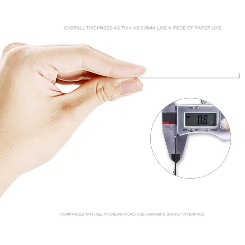 

New QI Wireless Charging Charger Receiver Module Pad for Micro-USB Universal Mobile