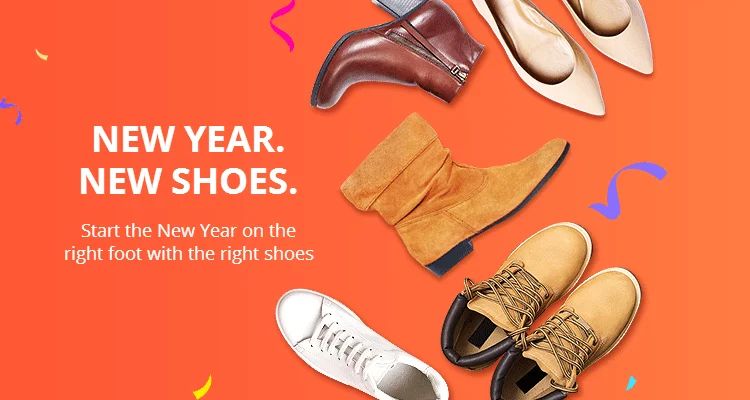 New Year, New Shoes: Start the new year on the right foot with the right shoes!