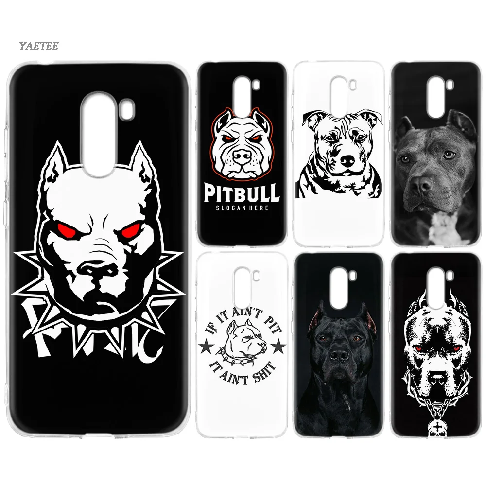 

Pit Bull Lovely Dog Pitbull Soft TPU Case For Xiaomi Redmi S2 Y3 7A K20 Note 7 7S 6 Pro 5 4 4X Pocophone F1 9T A2 8 Lite Cover