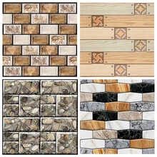 30*30cm Vintage Brick Textured Wallpaper For Walls Decor Embossed 3D Wall paper Rolls For Bedroom Living room Sofa Wall Sticker black and white damask wallpaper rolls velvet flocked textured victorian decor