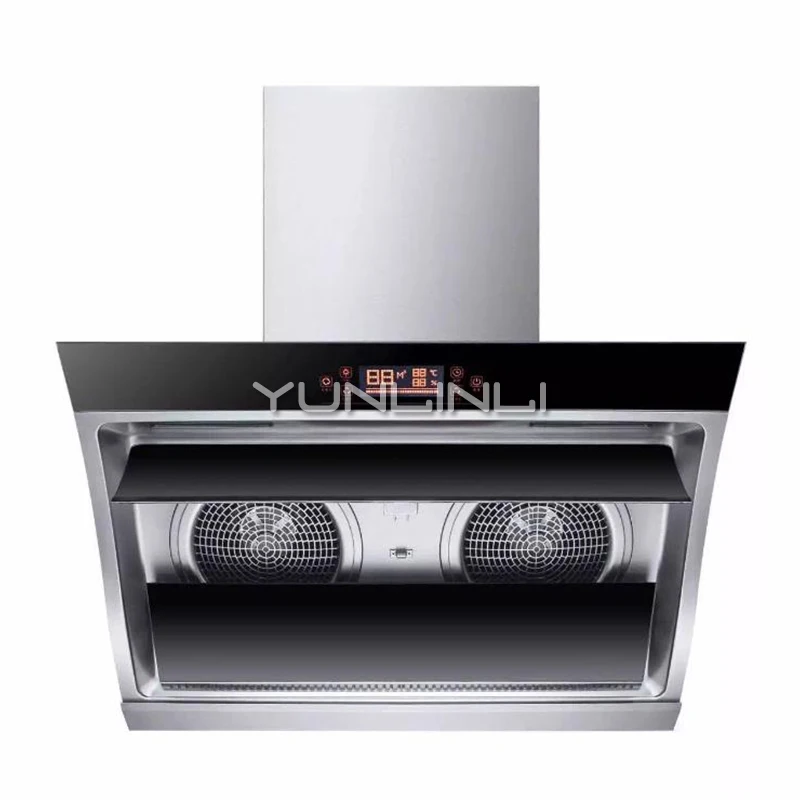 

Large Suction Range Hood Double Motor Side Suction Steam Cleaning 28 Copper Line CB030