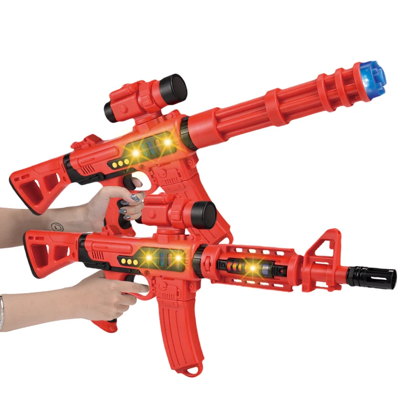 DIY магнитные строительные блоки игрушечный пистолет звуковой светильник музыкальное оружие сборка игрушка головоломка пистолет со светодиодный мигающий светильник s