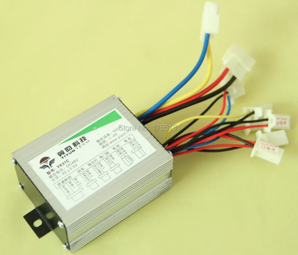 24 V 36 V 48 V 500 W регулятор двигателя скутер запчасти cepillado контроллер para Patinete Electrico bicicleta