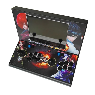 Игры видео мини аркадная машина с классической игры 1500 В 1 PCB использовать Монетный акцептор - Цвет: Цвет: желтый