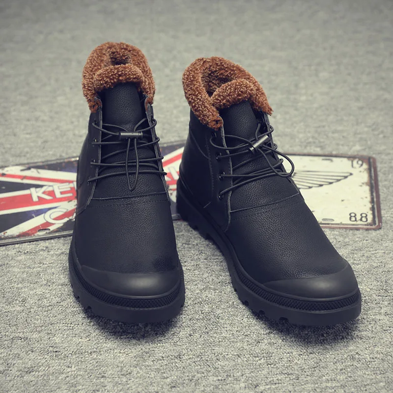 Quente Masculinos Dos De À Zipper No Água Da Neve Martin Motocicleta Corte Preto Alta Homens black Do D' Prova Inverno Tático Couro M507 Botas Casuais Vintage Tornozelo ACwB8qw