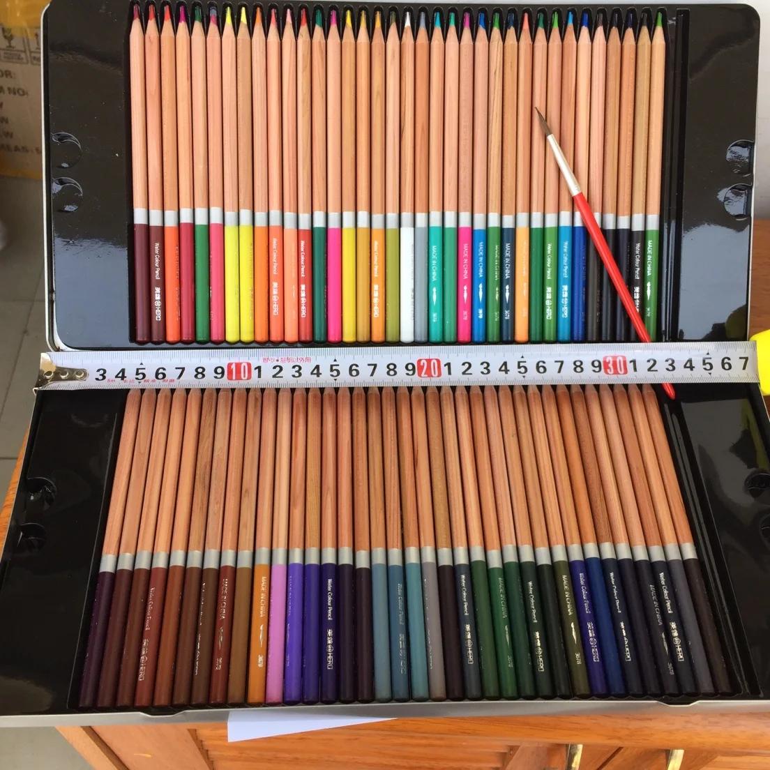 72 watercolor professional brushes drawing Water Colour Pencils