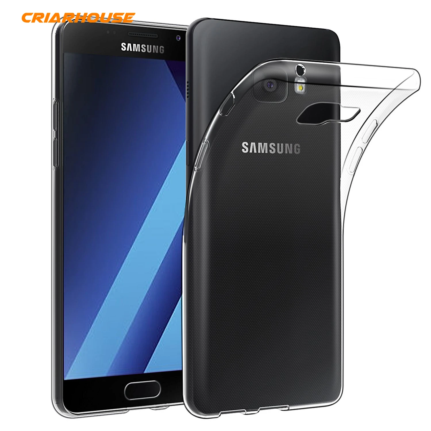 

Transparent Soft TPU Silicone Clear Back Case Cover For SAMSUNG GALAXY A3 A5 A7 2017 A500 A510 A520 A320 A720 Phone Bags Funda