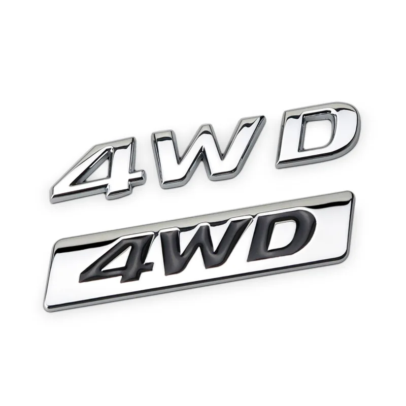 

Car Rear Sticker for Hyundai IX35 Sonata Accent Solaris Tucson I20 I30 Santa Fe Verna 4WD Emblem Metal Badge Auto Decoration