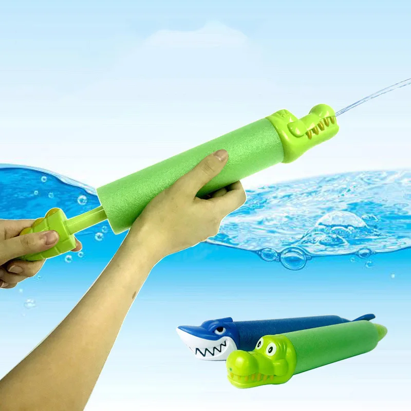 

Children Summer Pocket Foam EVA Funny Water Spray Shooting Range 5-8M Outdoor Sports Swimming Watering Beach Play Equipment