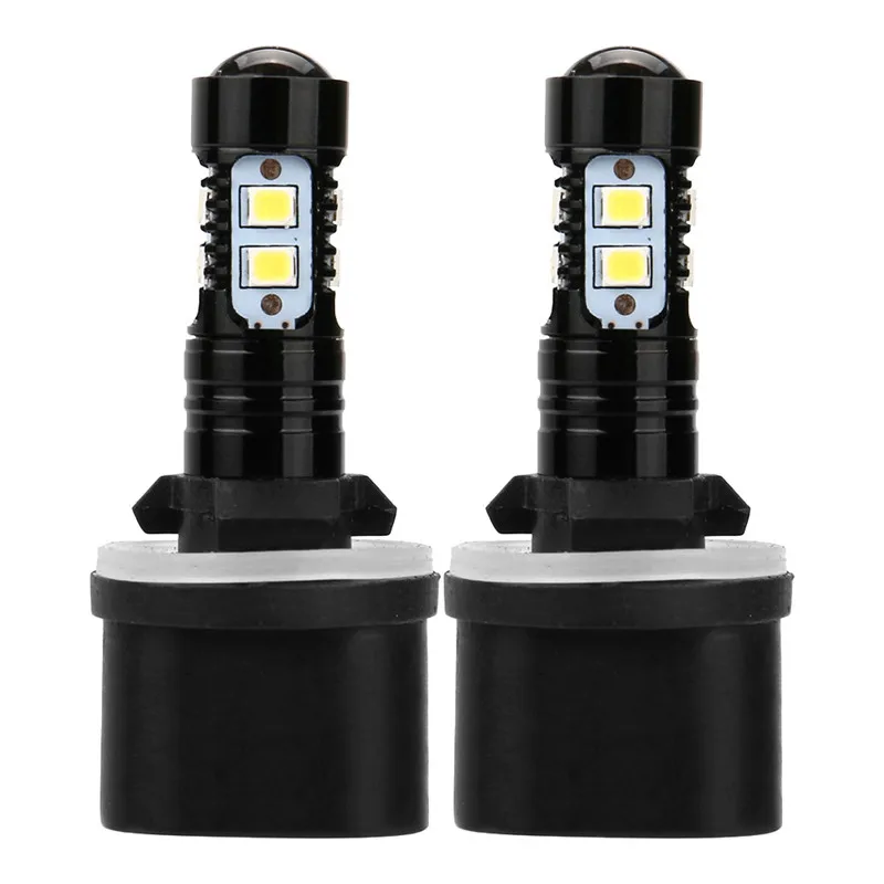 Car Light 2x 880 899 50W 6000K White High Power LED Projector Fog