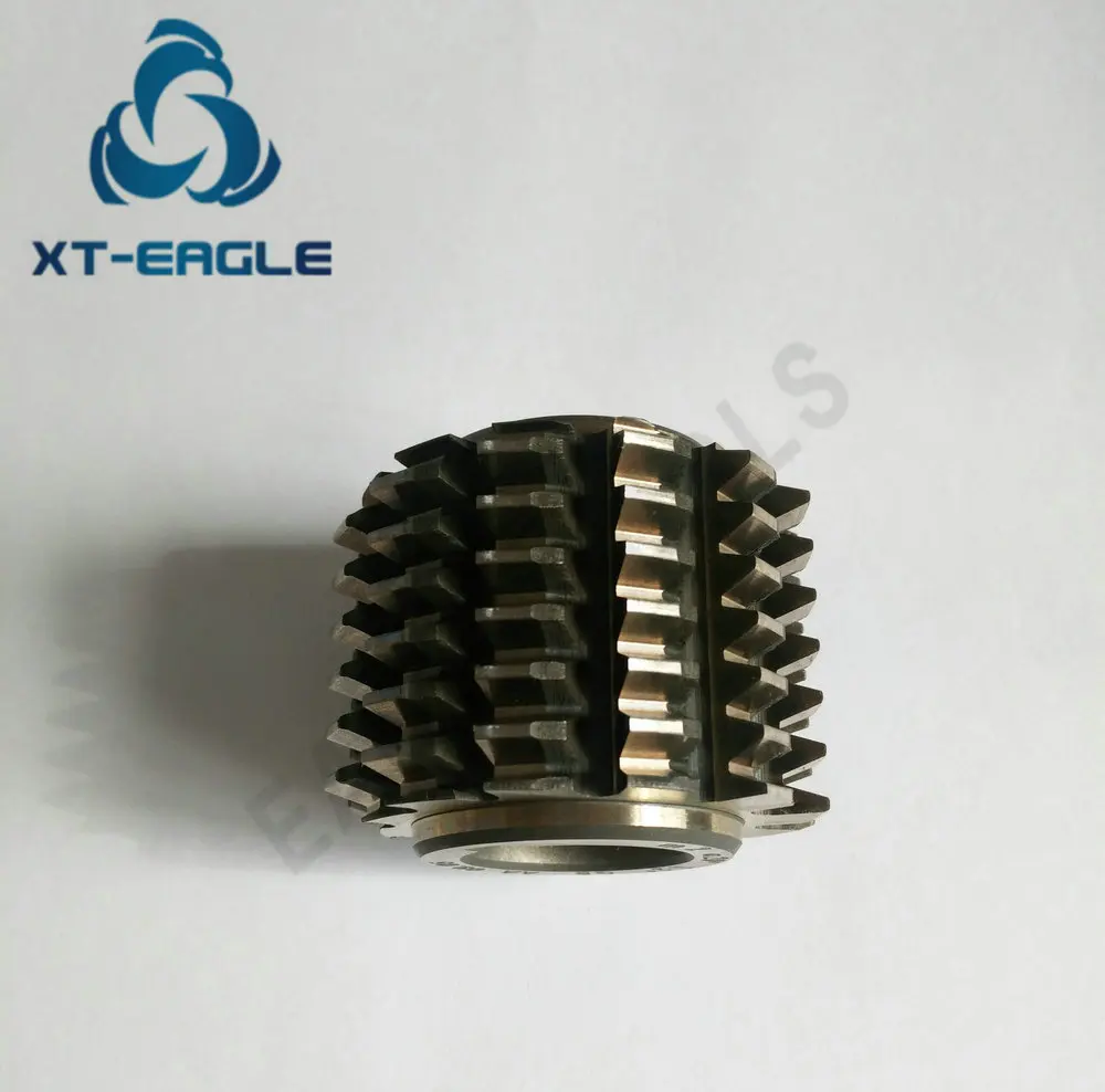 

HSS Module M1 Involute Spline Gear Hob Cutter PA30 degree 50*40*22hole