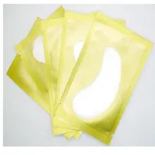 Высокое качество, без ворса, гладкая поверхность прививки глаз патч наращивание ресниц глаз патч плато протеин Eyel колодки, клей для ресниц