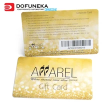 Цветная печать CMYK индивидуальные ПВХ vip-карты с индивидуальным кодом