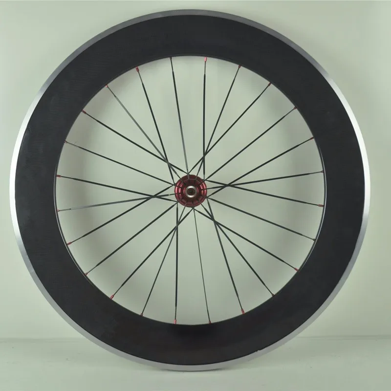 boostbicycle carbon_alloy_23mm_width_90mm_depth_clincher_carbon_wheels set pair_rear