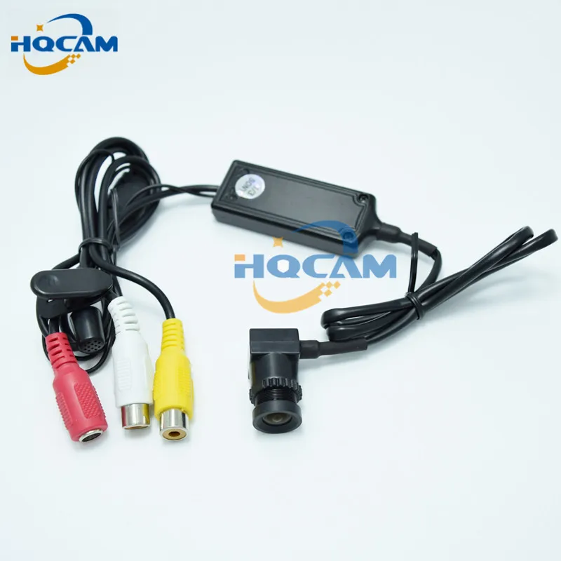 HQCAM мини цветная камера 1/3 Sony Ccd 600Tvl с отдельная видеокамера Встроенный микрофон CCD